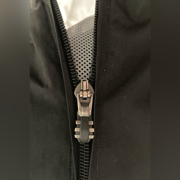 Adidas Men’s Clima Proof 100% Polyester Lightweight Black Windbreaker Jacket Lg - Picture 2 of 16